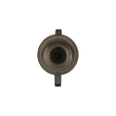 ElekTek Safety Switch Lamp Holder Bayonet Cap B22 10mm or Half Inch Entry With Shade Ring Solid Brass - Buy It Better
