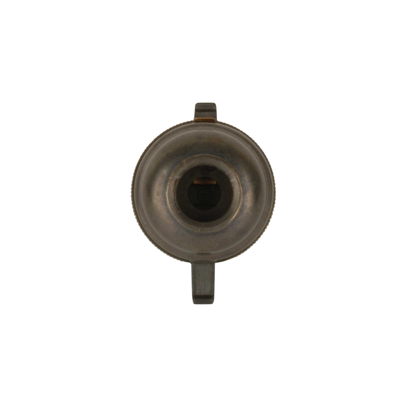 ElekTek Safety Switch Lamp Holder Bayonet Cap B22 10mm or Half Inch Entry With Shade Ring Solid Brass - Buy It Better