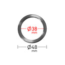 ElekTek E27 Shade Ring Single Brass - Buy It Better