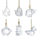 ElekTek Light Pull Chain Acrylic Crystal Animals With 80cm Matching Chain - Buy It Better