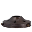 ElekTek Glass Lamp Shade Gallery Fitting for B22 Shade Ring 3 Sizes Brass - Buy It Better