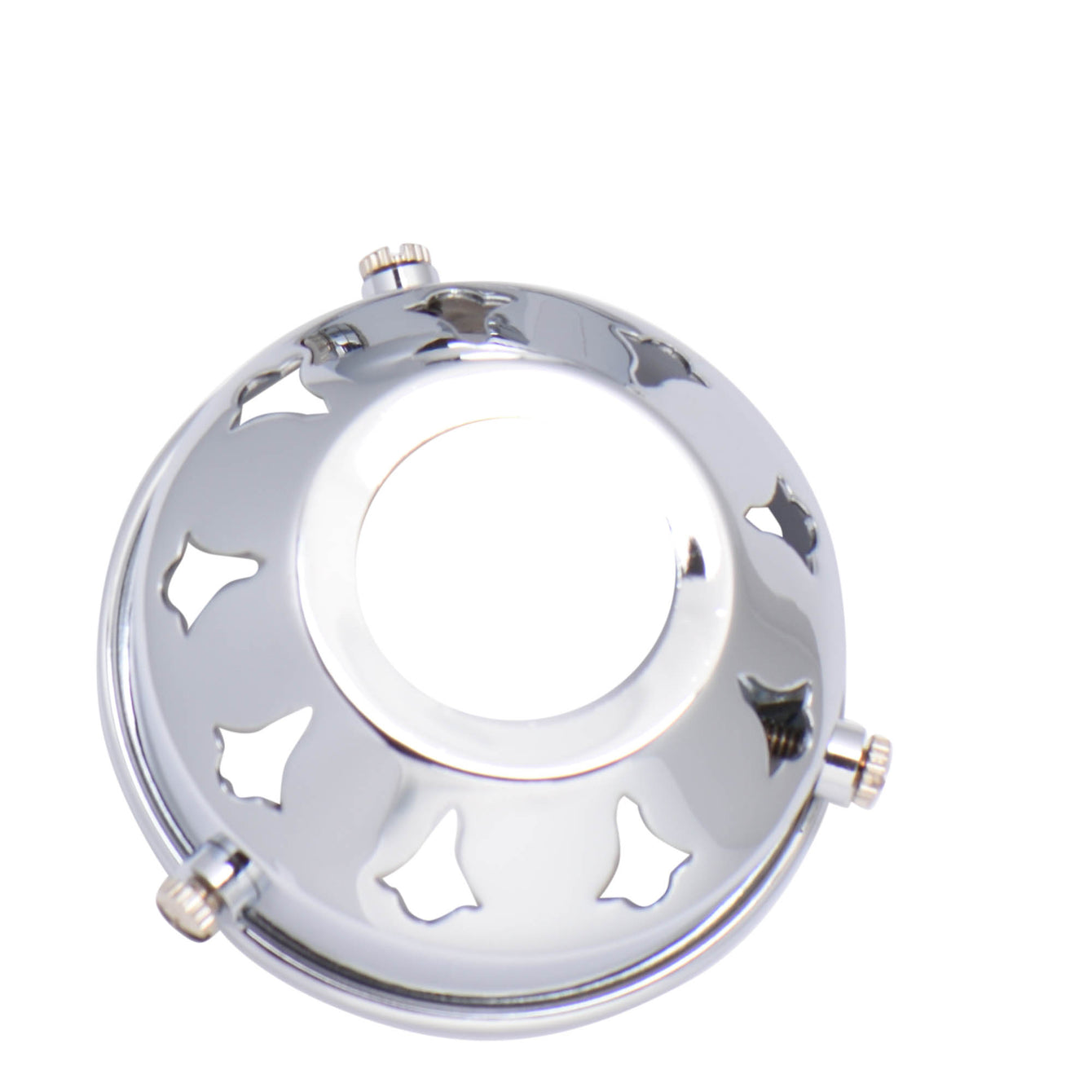 ElekTek Glass Lamp Shade Gallery Fitting for B22 Shade Ring 3 Sizes Brass - Buy It Better