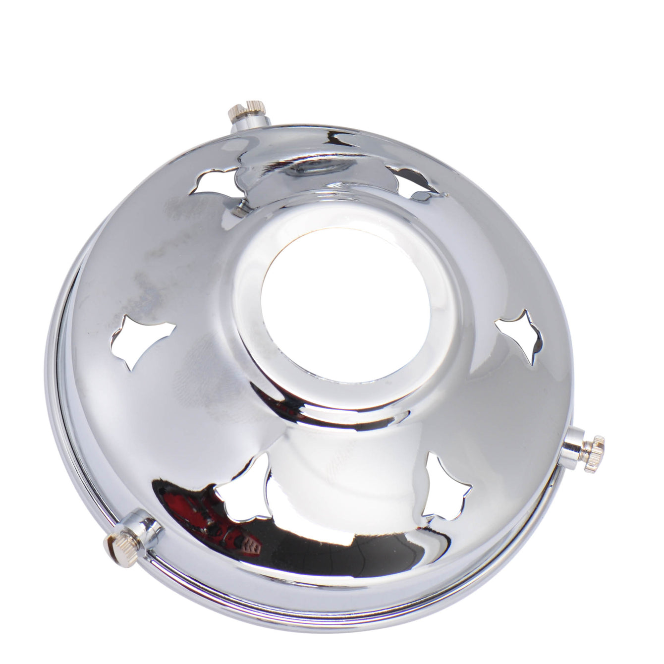 ElekTek Glass Lamp Shade Gallery Fitting for B22 Shade Ring 3 Sizes Brass - Buy It Better