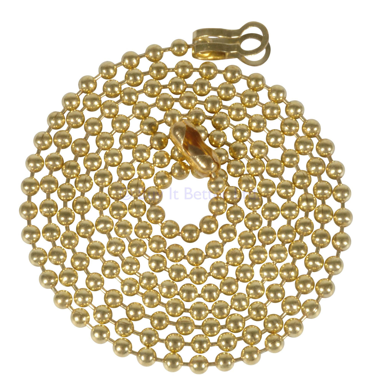 ElekTek Light Pull Chain Extension With Ball Chain Connector 800mm Long - Buy It Better Black