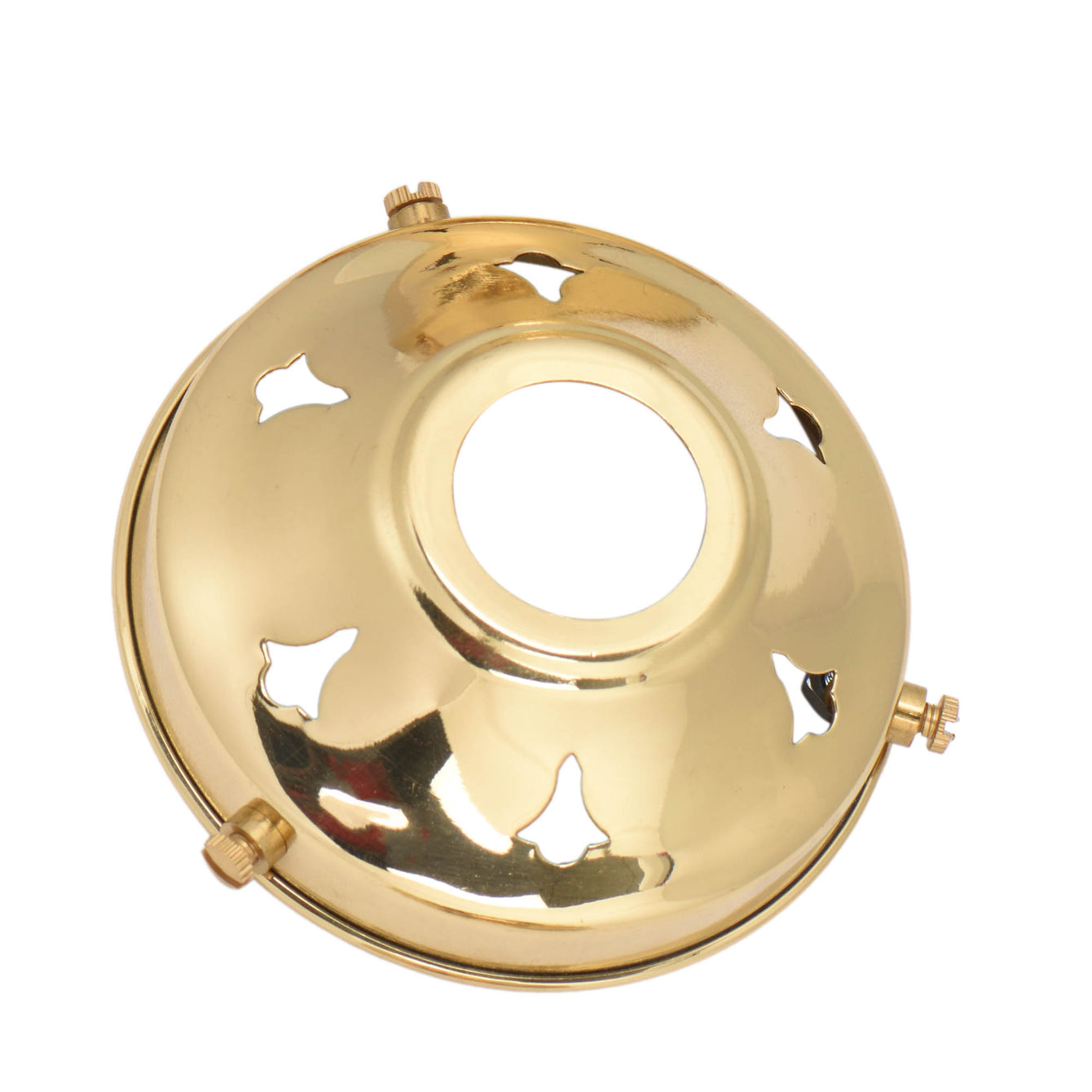 ElekTek Glass Lamp Shade Gallery Fitting for B22 Shade Ring 3 Sizes Brass - Buy It Better Bronze / 2.25 Inch