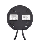 ElekTek LED Compatible Universal In Line Foot Dimmer Switch 240v AC 3 Core Suitable For LED CFL & Incandescent Bulbs Black