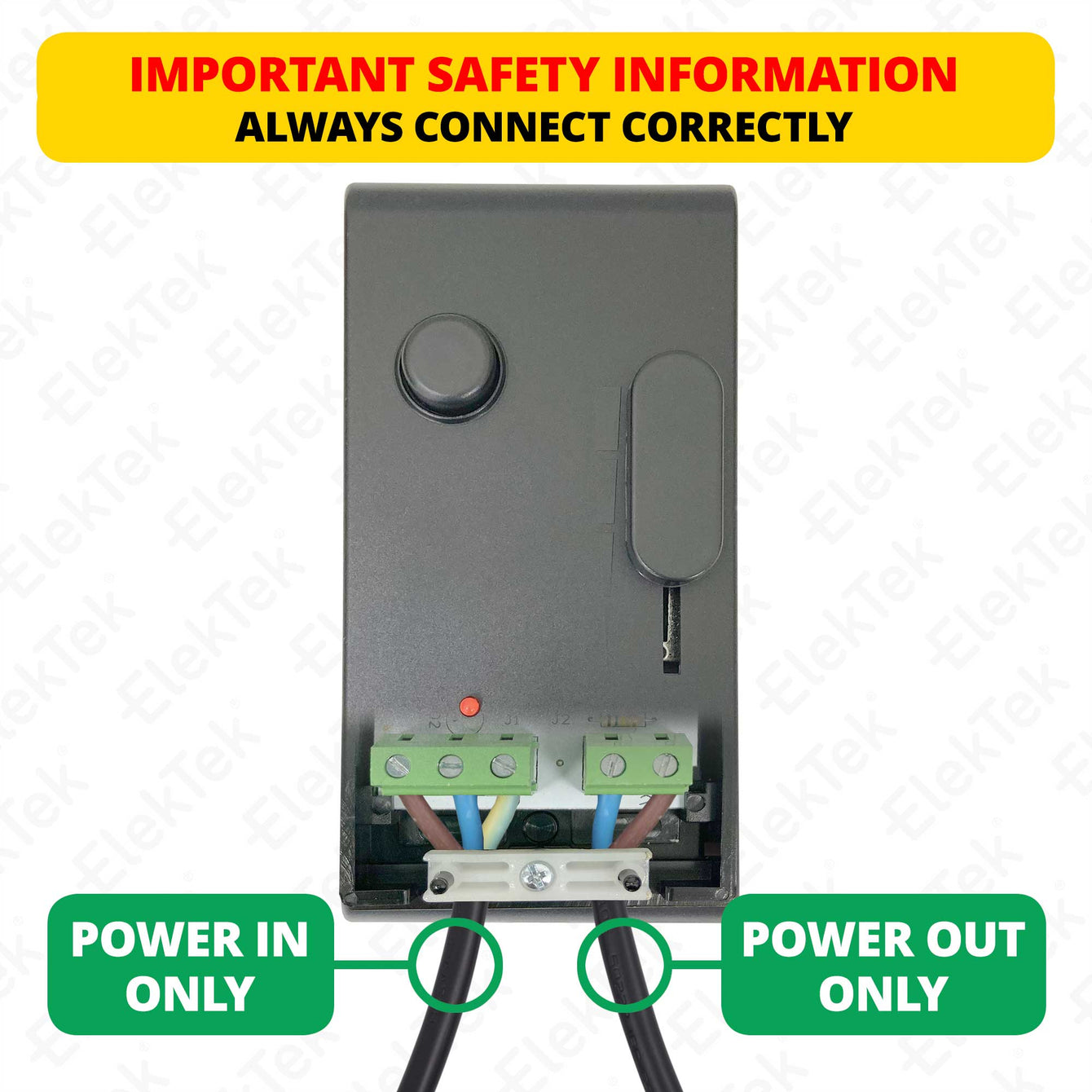 Foot Dimmer Switch with ON/OFF & Night Location Black 60-300W Incandescent/Halogen bulbs only
