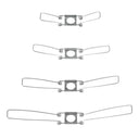 ElekTek Lamp Shade Spring Retainer Clip for Lighting Glass Lamp Shades 80mm 100mm 120mm 150mm 3 Pack - Buy It Better