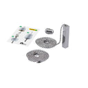 ElekTek Premium Light Pull Chain Kit with Pull Switch Extended Bundle Chrome - Buy It Better