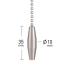 ElekTek Light Pull Chain Double Taper With 80cm Matching Chain - Buy It Better