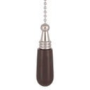 ElekTek Light Pull Chain Wooden Drop With 80cm Matching Chain - Buy It Better