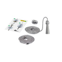 ElekTek Premium Light Pull Chain Kit with Pull Switch Extended Bundle Chrome - Buy It Better
