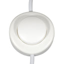ElekTek Foot Press Switch In Line Push Button Large 65mm Diameter Use 2 or 3 Core Flex Colours