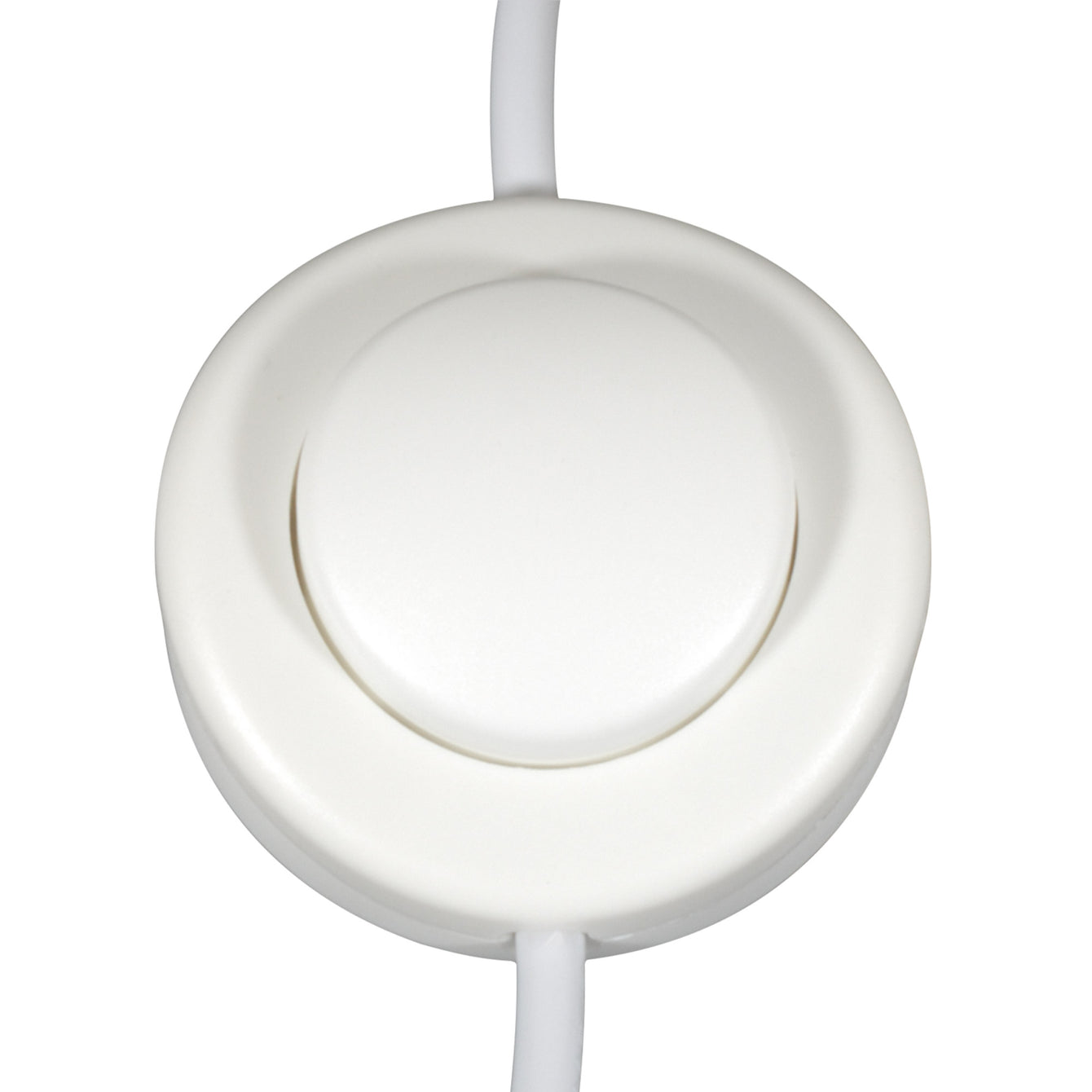 ElekTek Foot Press Switch In Line Push Button Large 65mm Diameter Use 2 or 3 Core Flex Colours