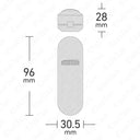 ElekTek In Line Rotary Dimmer Switch Rated 20-160w 240v AC 3 Core Suitable For Incandescent Lamps and Bulbs Colours