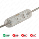 ElekTek In Line Rotary Dimmer Switch Rated 20-160w 240v AC 3 Core Suitable For Incandescent Lamps and Bulbs Colours