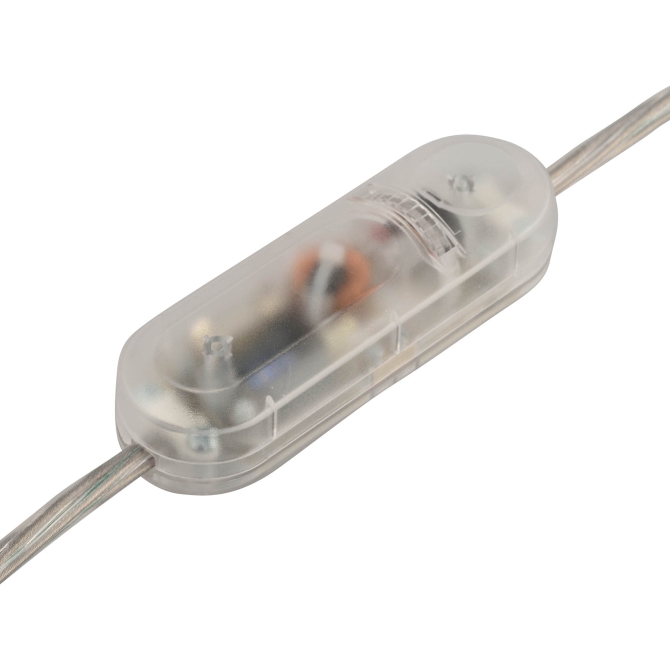 ElekTek In Line Rotary Dimmer Switch Rated 20-160w 240v AC 3 Core Suitable For Incandescent Lamps and Bulbs Colours
