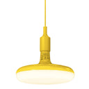 ElekTek Circular LED Lamp Light 220mm Dia 12 and 18 Watt With E27 Ceiling Pendant, Rose & 1m Fabric Flex - Buy It Better