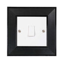 ElekTek Decorative Switch Surround Frame Cover Finger Plate Art Deco