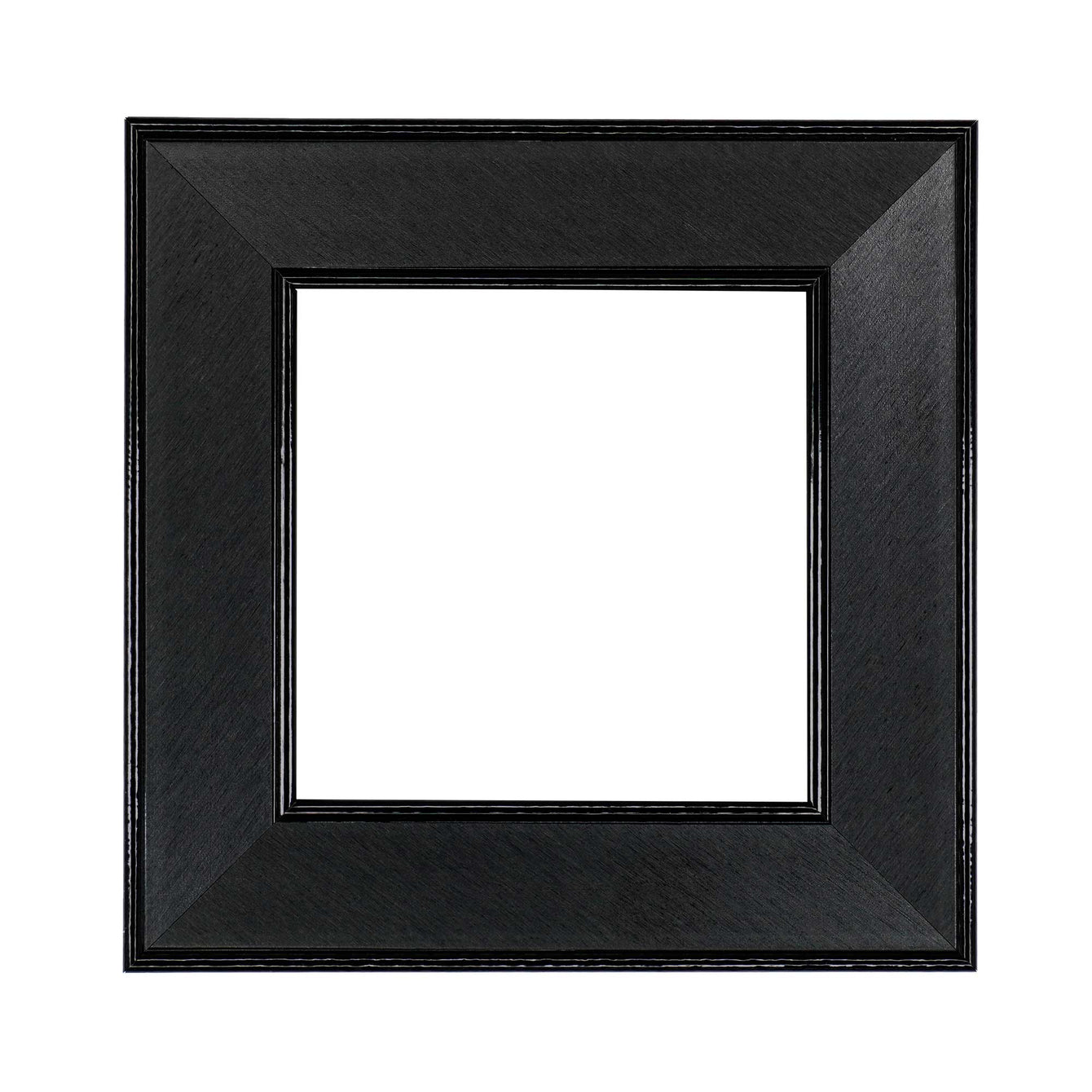 ElekTek Decorative Switch Surround Frame Cover Finger Plate Art Deco Black Brushed