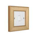 ElekTek Decorative Switch Surround Frame Cover Finger Plate Art Deco