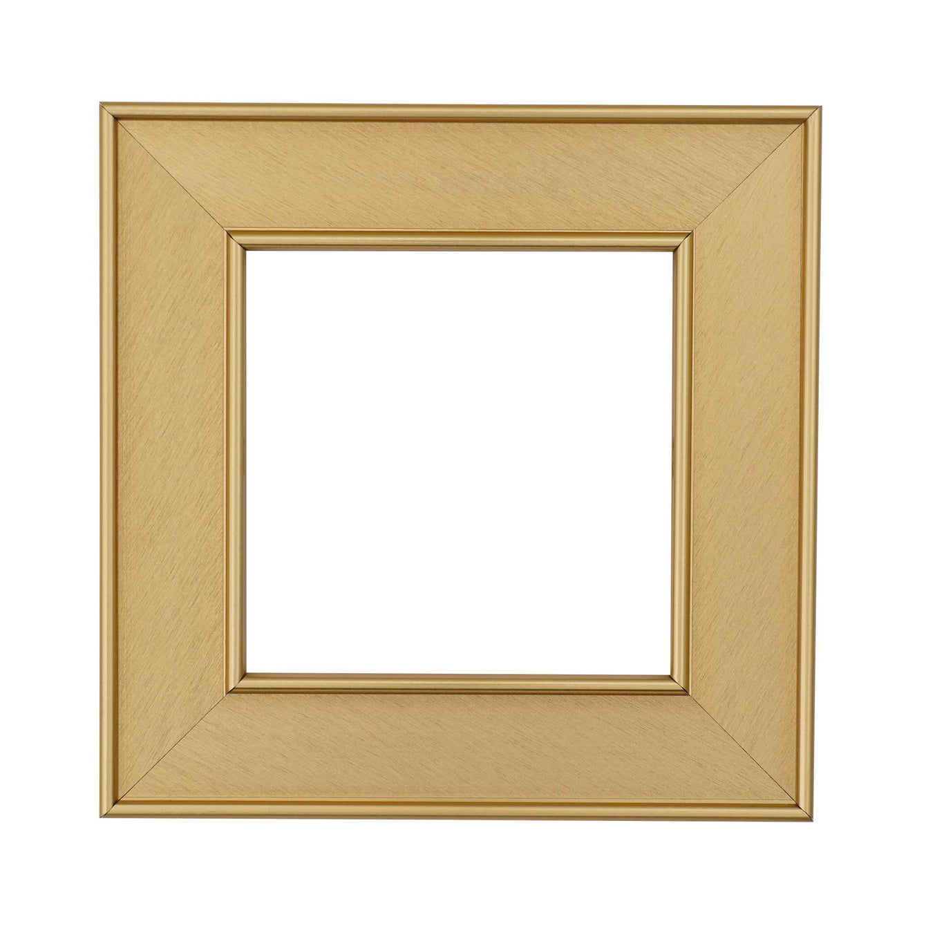 ElekTek Decorative Switch Surround Frame Cover Finger Plate Art Deco Gold Brushed