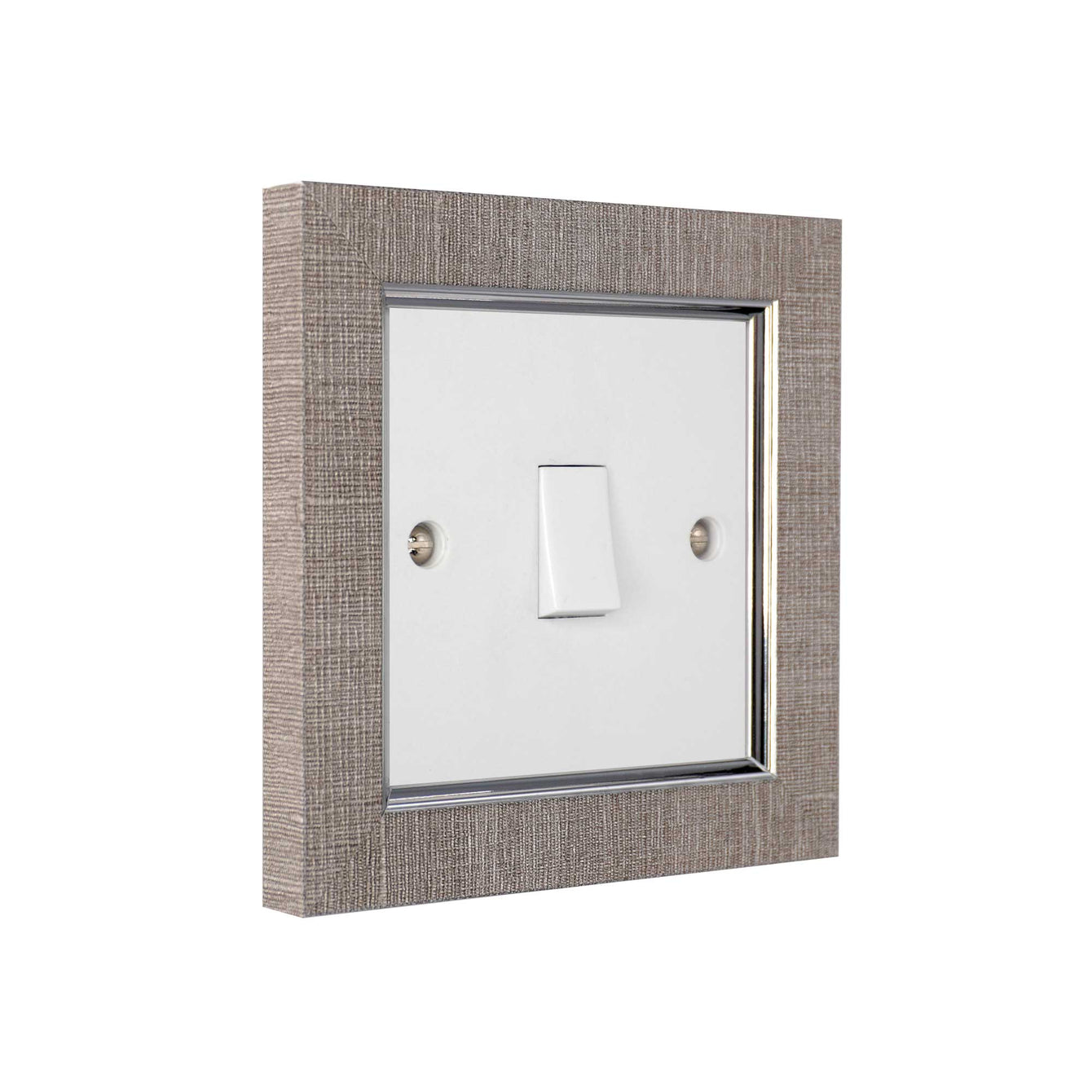 ElekTek Decorative Switch Surround Frame Cover Finger Plate Classic Edged