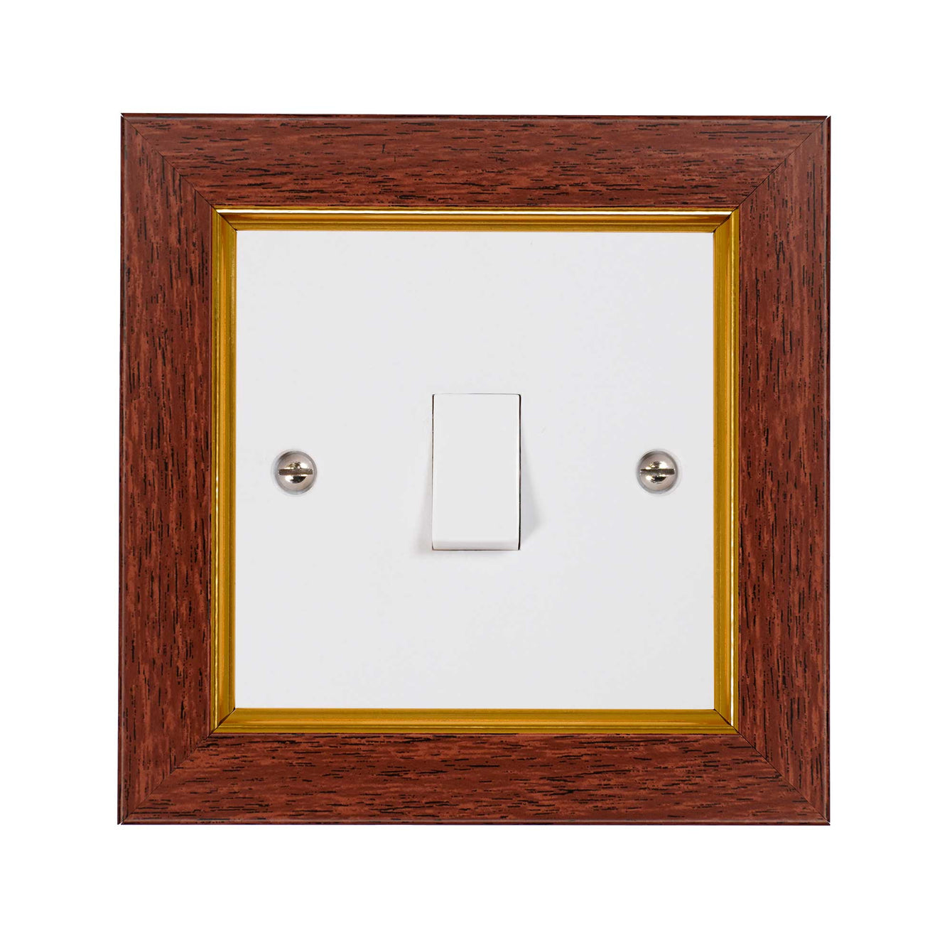 ElekTek Decorative Switch Surround Frame Cover Finger Plate Classic Edged