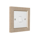 ElekTek Decorative Switch Surround Frame Cover Finger Plate Classic Edged