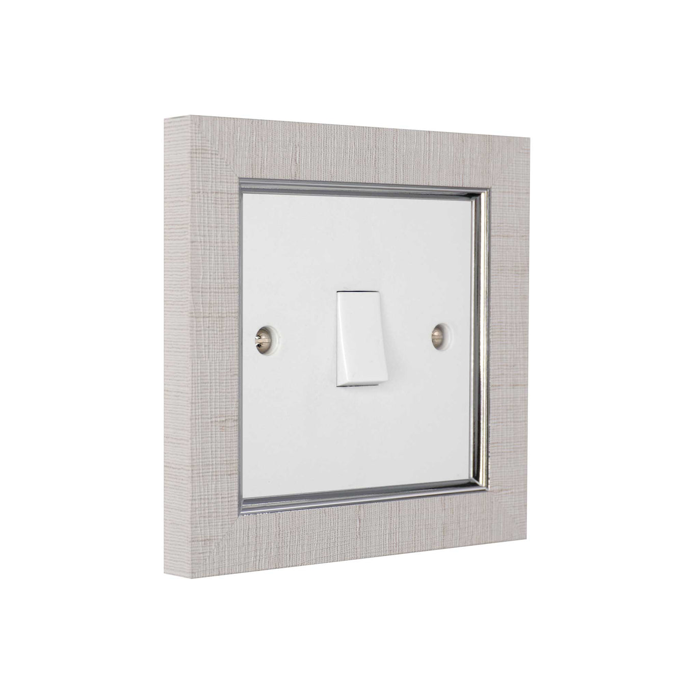 ElekTek Decorative Switch Surround Frame Cover Finger Plate Classic Edged