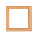 ElekTek Decorative Switch Surround Frame Cover Finger Plate Contemporary