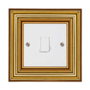 ElekTek Decorative Switch Surround Frame Cover Finger Plate Edwardian Regency
