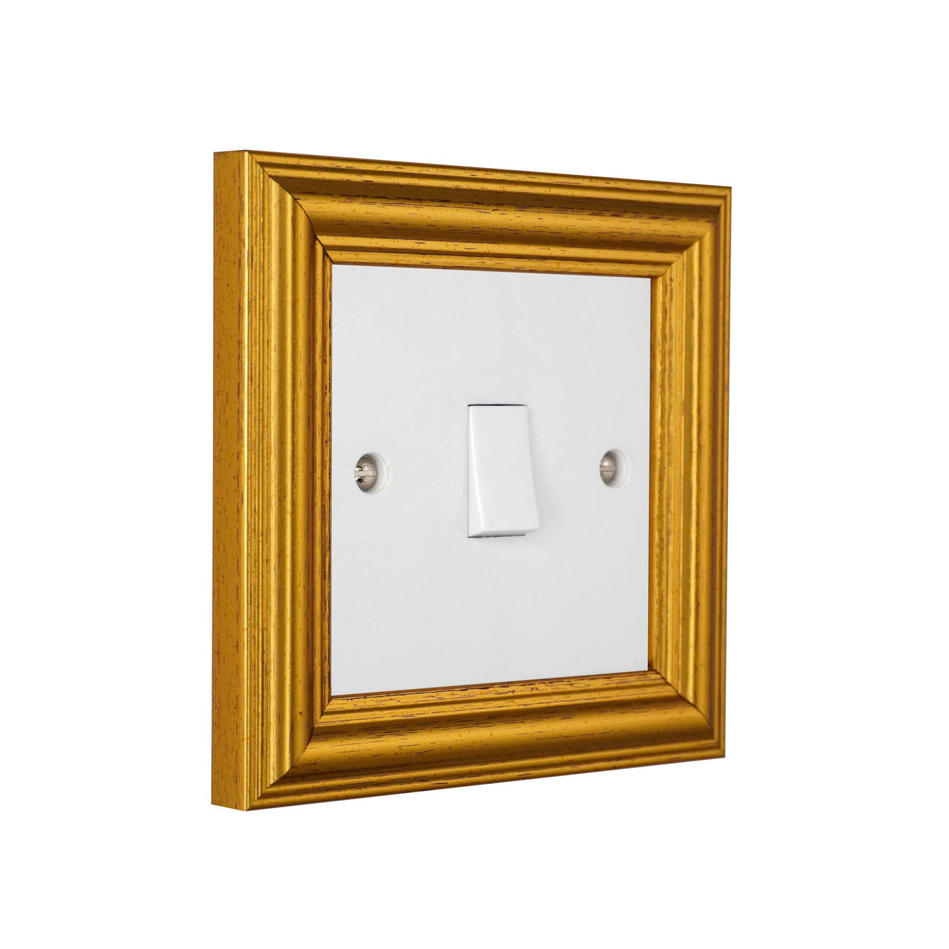 ElekTek Decorative Switch Surround Frame Cover Finger Plate Edwardian Regency
