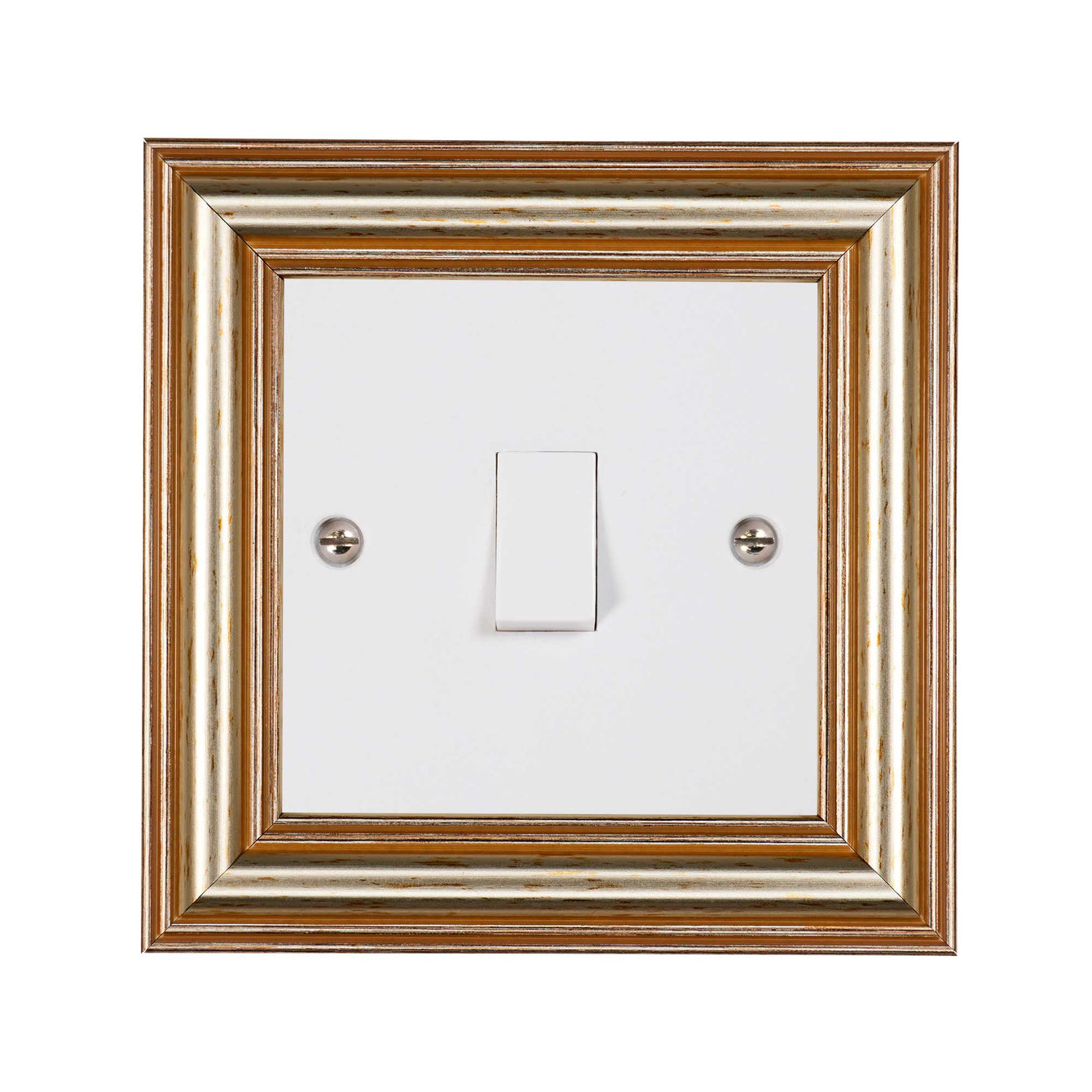 ElekTek Decorative Switch Surround Frame Cover Finger Plate Edwardian Regency