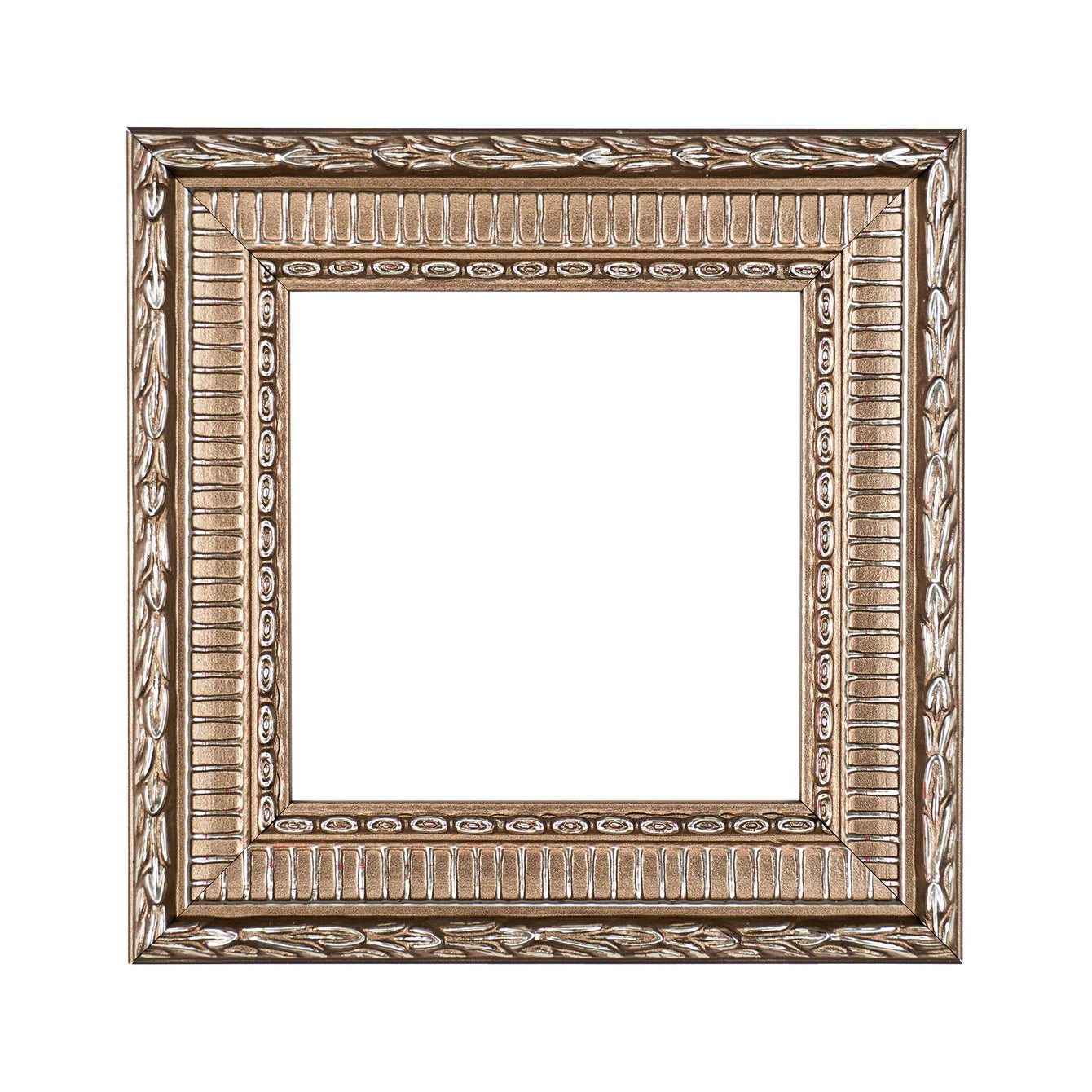 ElekTek Decorative Switch Surround Frame Cover Finger Plate Georgian Silver Ornate Antiqued