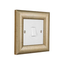 ElekTek Decorative Switch Surround Frame Cover Finger Plate Milano