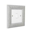 ElekTek Decorative Switch Surround Frame Cover Finger Plate Milano Sparkle
