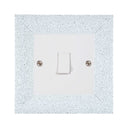 ElekTek Decorative Switch Surround Frame Cover Finger Plate Milano Sparkle