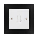 ElekTek Decorative Switch Surround Frame Cover Finger Plate Modena Colours
