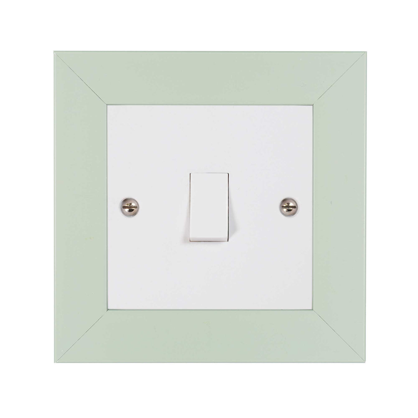 ElekTek Decorative Switch Surround Frame Cover Finger Plate Modena Colours Light Purple Matt
