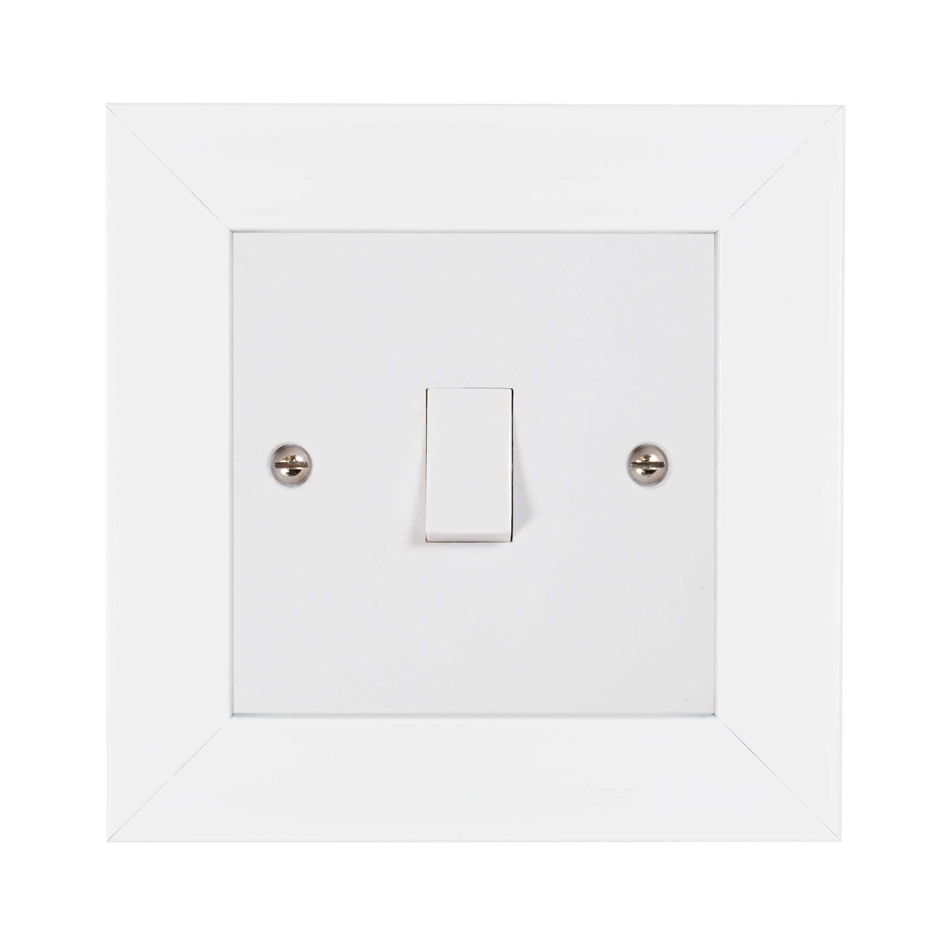 ElekTek Decorative Switch Surround Frame Cover Finger Plate Modena Colours
