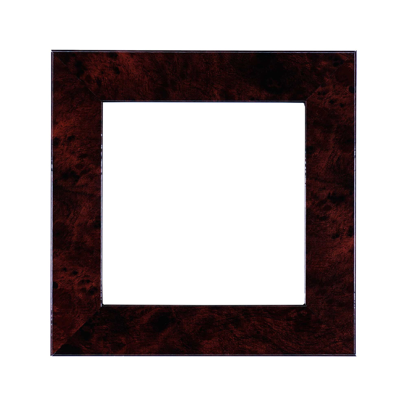 ElekTek Decorative Switch Surround Frame Cover Finger Plate Modena Dark Wood Effects