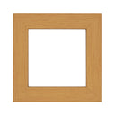 ElekTek Decorative Switch Surround Frame Cover Finger Plate Modena Light Wood Effects