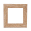 ElekTek Decorative Switch Surround Frame Cover Finger Plate Modena Light Wood Effects
