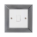 ElekTek Decorative Switch Surround Frame Cover Finger Plate Patterns