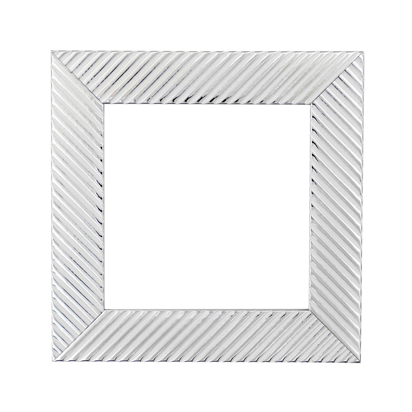 ElekTek Decorative Switch Surround Frame Cover Finger Plate Patterns Silver Black Diagonals