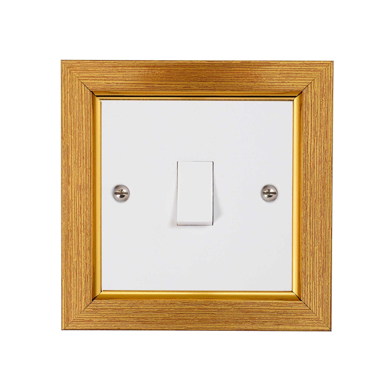 ElekTek Decorative Switch Surround Frame Cover Finger Plate Rivoli