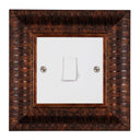 ElekTek Decorative Switch Surround Frame Cover Finger Plate Verona