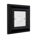 ElekTek Decorative Switch Surround Frame Cover Finger Plate Verona