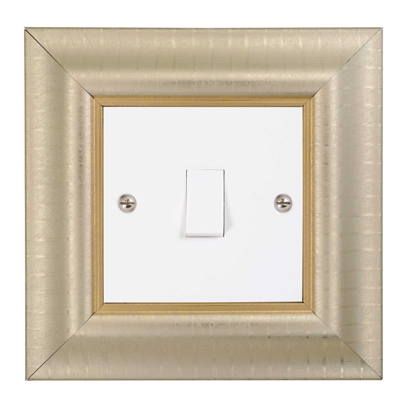 ElekTek Decorative Switch Surround Frame Cover Finger Plate Verona